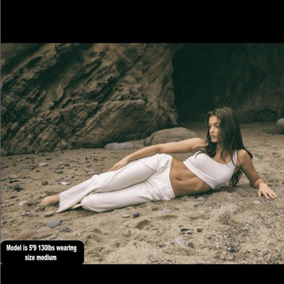 Teal Marcel Hemp Pants - Picture 5 of 11